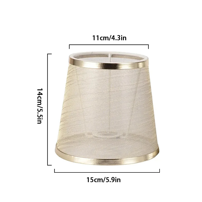 Description Picture 2 of itemCloth Lampshade Durable Replacement Shell Cover Transparent Lamp Shade For Ceiling Lamp Restaurant Party Pendant Light Decorate