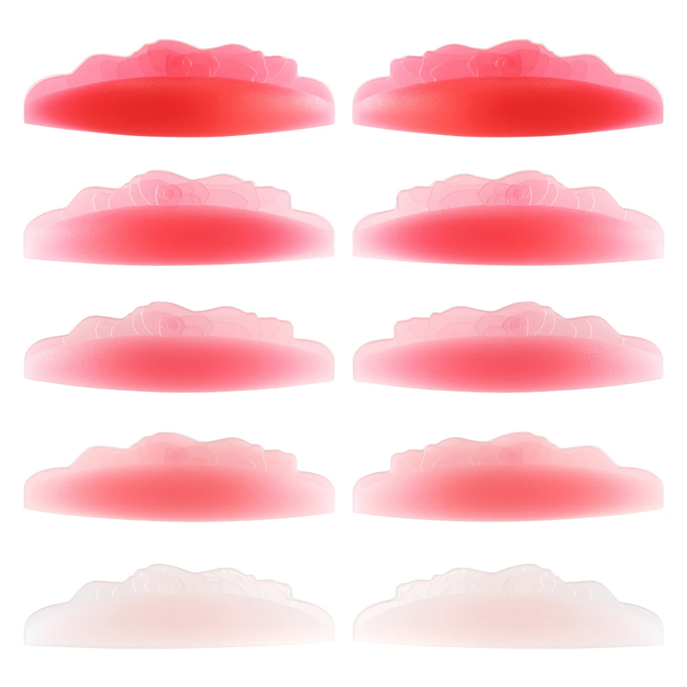 

8 Pairs Comfortable Professional Curled Lashes All Eyelash Curler Eyelash Care In-demand Silicone Pads Easy To Use Stylish