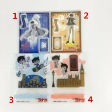 

Detective Conan Anime Arcylic Keychain Key Ring Race Straps Cosplay