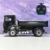 Toys 4x4 1/14 Hydraulic RC Dumper Trucks Metal Cabin Radio Control Assembled Tipper Car Light Sound  Vehicle Models for Boys 3