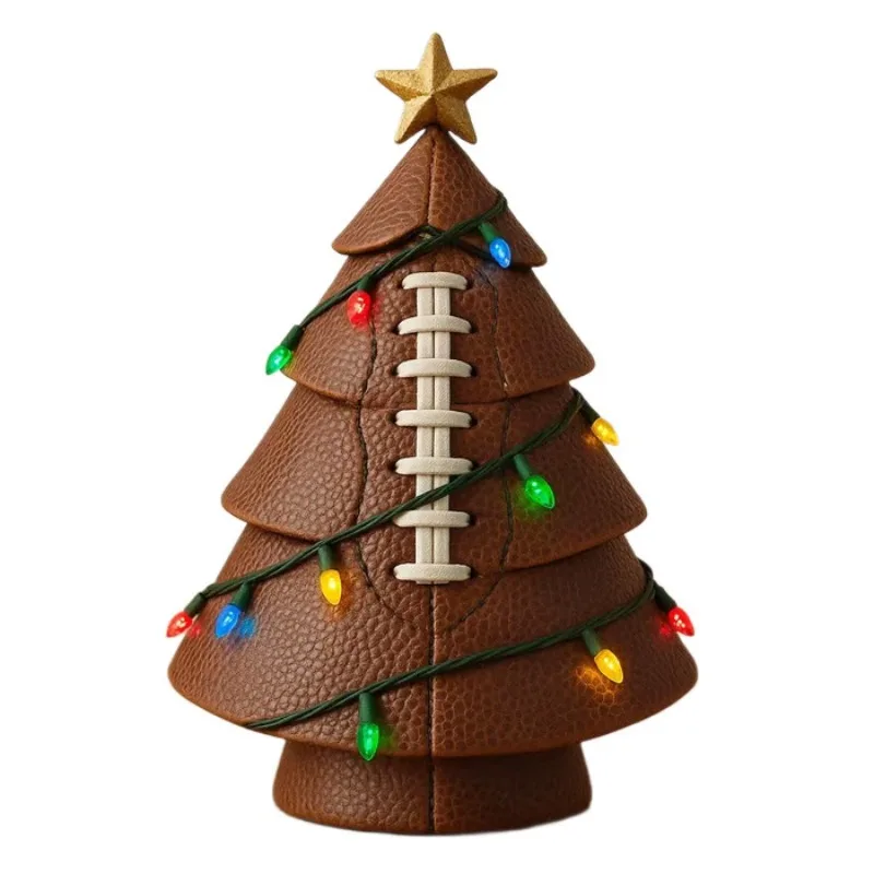 Football Christmas Tree Decoration Creative and Interesting Festival Decoration Ornaments Party Gifts Increase Atmosphere