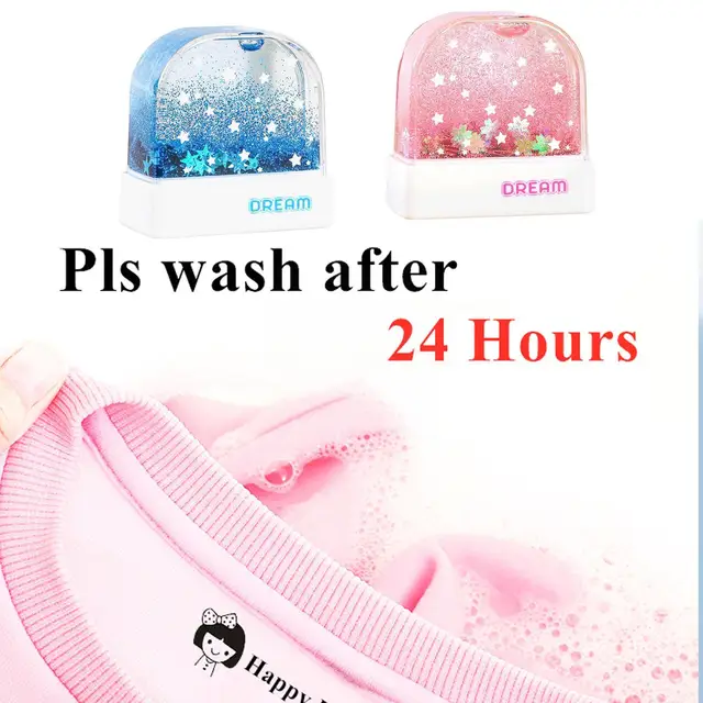 Name Stamp For Clothing Personalized Stamps For Kids Clothes Not Customizable Not Easy To Fade Security Name Stamp Sticker L8R4 3