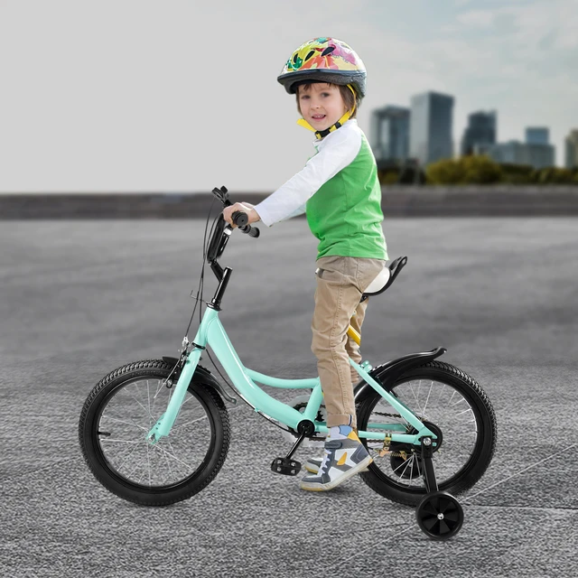 Vélo pour enfants de 16 pouces, vélo pour enfants de 3,28 à 4,42 pieds de hauteur, vélo pour filles et garçons de 5 à 8 ans 1