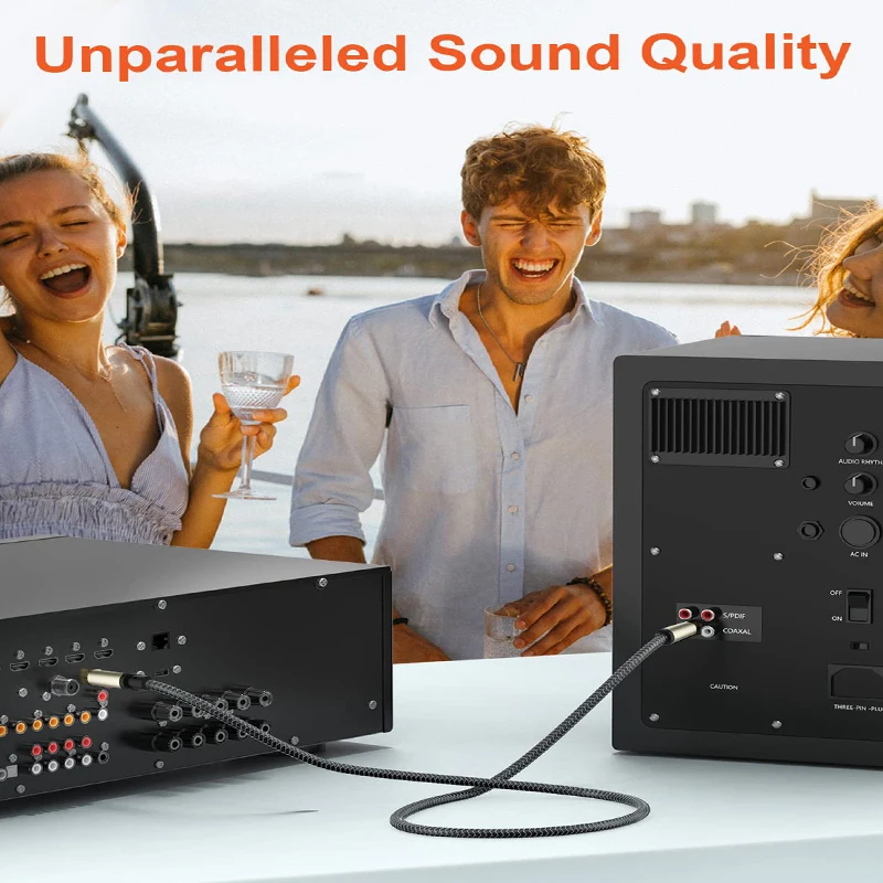 Premium Coaxial Digital Audio RCA Cable for High-Quality Sound Transmission