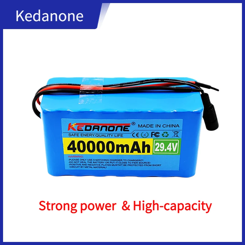 24V30AhElectricBikeMoped7S3P18650LiionBatteryPack294V
