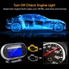 2025 KONNWEI KW206 OBD2 Scanner Car Digital On-Board Computer LCD Display Fuel Consumption Water Temperature Gauge Speedometer 4