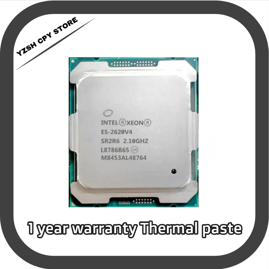 

Used Intel Xeon E5 2620 V4 E5-2620V4 Processor SR2R6 2.1GHz 8-Cores 20M LGA 2011-3 CPU