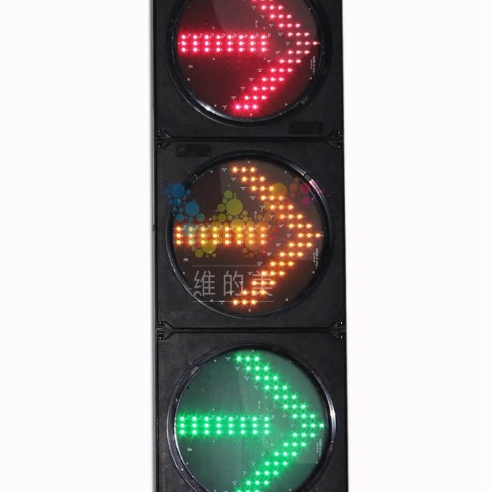 

12 Years Factory 400mm Dia Red Yellow Green Arrow Signal Traffic Light Sale