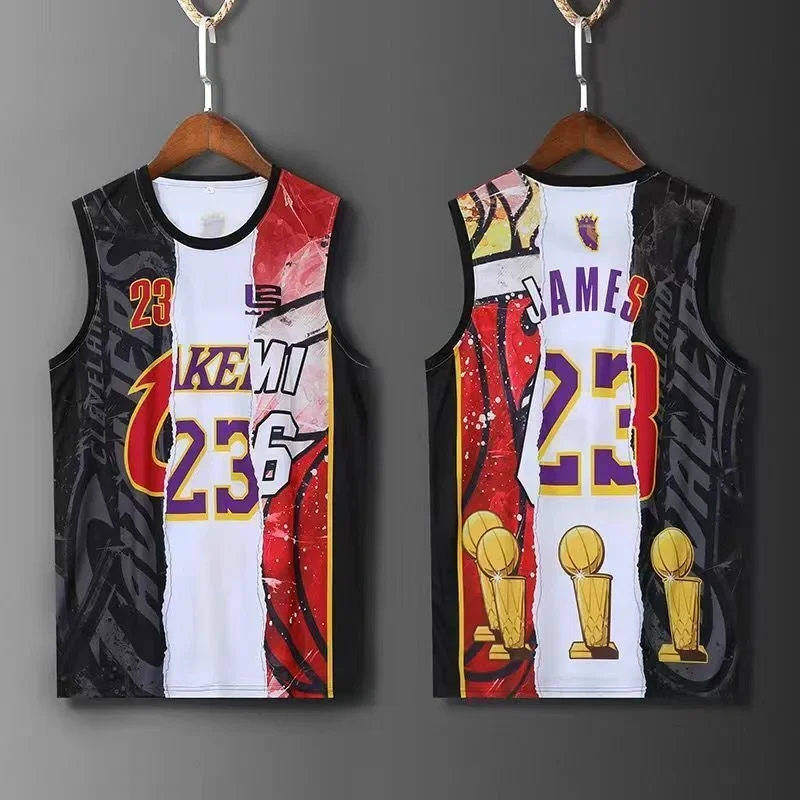 Children Vest 3D Printed Children's Vest T-shirt NBA Basketball Series