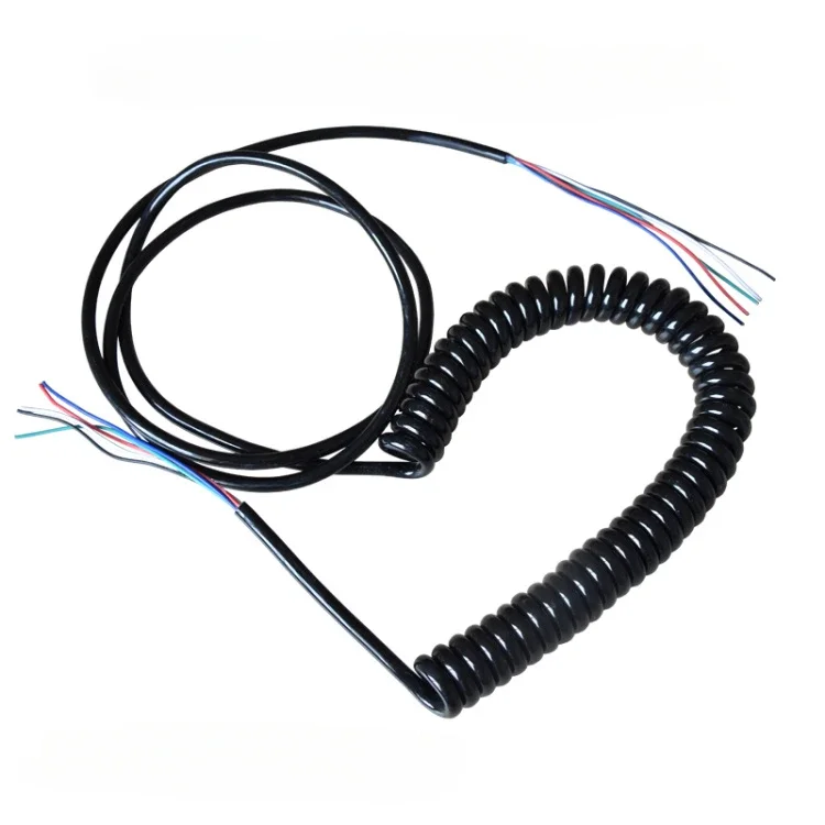 

Car tailboard accessories Spring wire Button stretching Hand control switch Power wire 4-core 5-core Spring