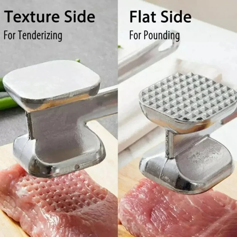 Household aluminum alloy meat hammer steak hammer loose beef tenderizer kitchen accessory meat tenderizer,meat hammer