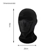 Motorcycle Mask Fleece Thermal Neck Full Face Mask Keep Warm Riding Balaclava Biker Ski Winter Windproof Dustproof Face Shield 6