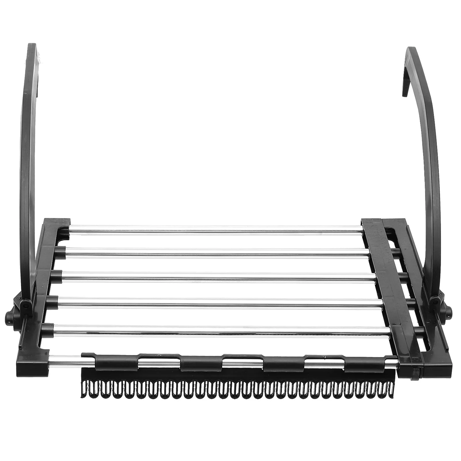 

Clothes Drying Rack Balcony Railings Folding Laundry Clothes Dryer Windproof Towel Storage Rack Home Hanging Rack for Clothes