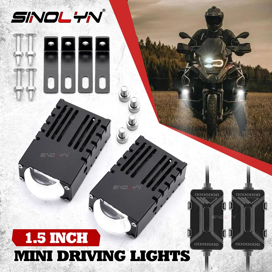 Sinolyn Mini LED Projector Lens For Headlights Bi LED Matrix