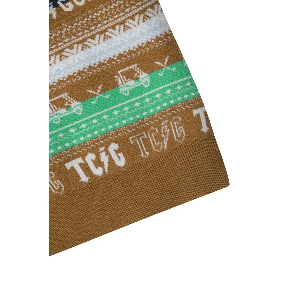 New Keep It Cozy in StyleFall's Luxury Designer Men's Knit Sweater in A Unique Striped Design That's Sophisticated and Versatile