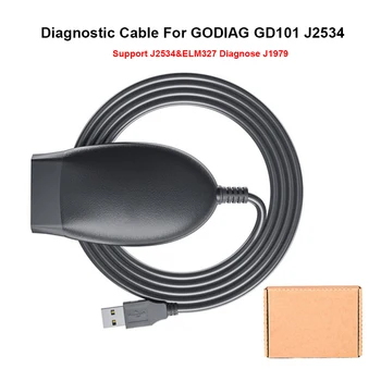 Cavo diagnostico per GODIAG GD101 J2534 supporto J2534 Passthru ELM327 diagnostica veicoli J1979 per Toyota Honda Acura Ford Mazda