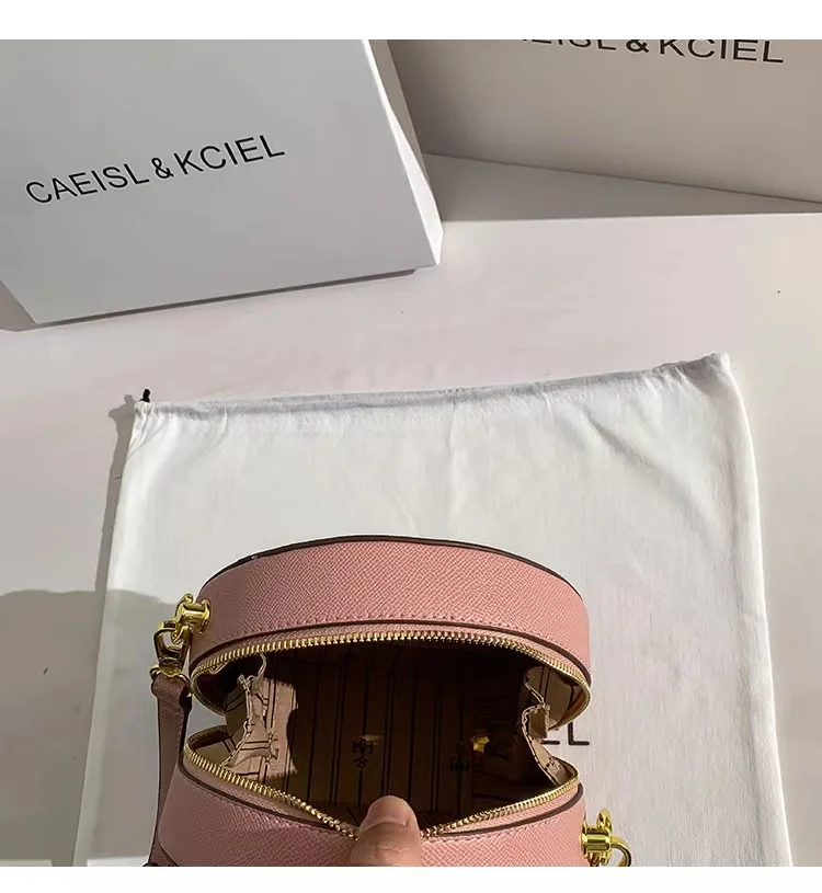 High Quality Women Fashion Lace Handbag Floral Pearl Beaded Embroidery Circular Bag Lady Purse Female Shoulder Crossbody Bag