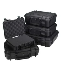 1pc Waterproof Hard Carry Case Bag Tool Case With pre-cut Sponge Storage Box Safety Protector Organizer Hardware Toolbox 1
