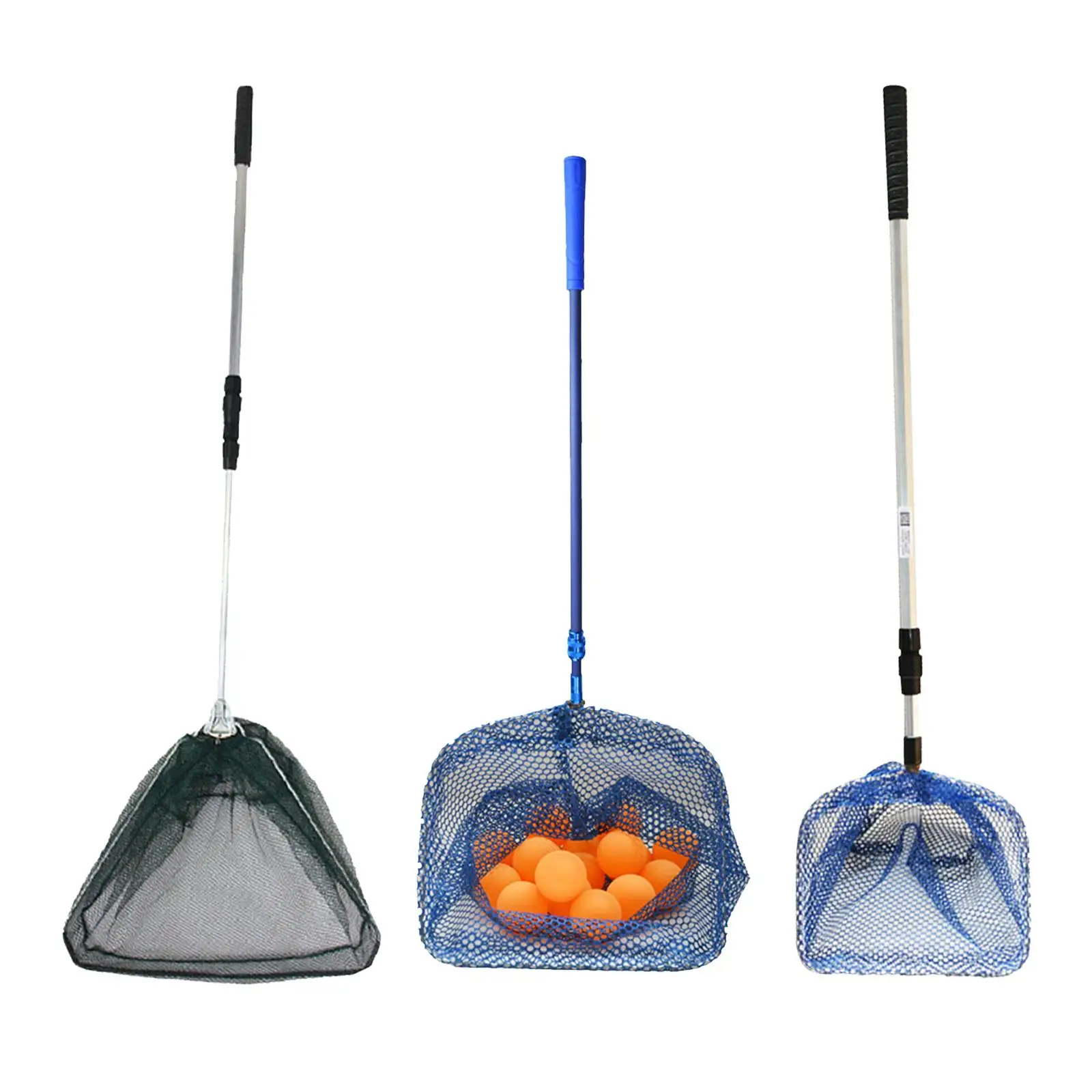 Table Tennis Ball Picker with Telescopic Net and Storage Bag tennis accessories