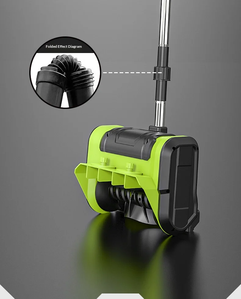 Cordless Electric Snow Shovel Blower 8M Throw Distance 900W Power for Fast Yard
