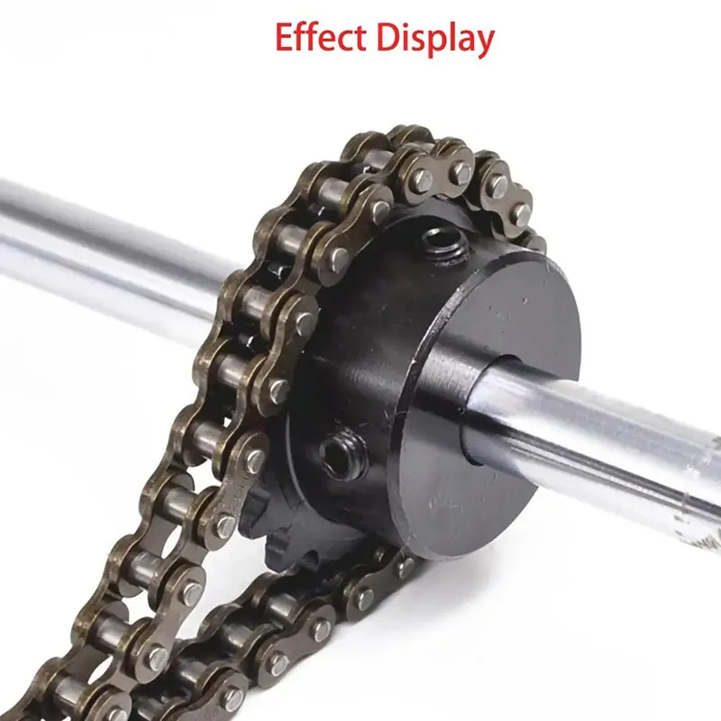 08B-1 Roller Chain / Chain Links Connector Industrial Transmission Pitch 12.7mm for 08B Sprocket 1.5 Meters roller chain connector