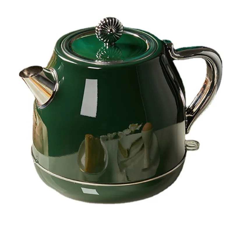 220V 1.5L Household Electric Kettle Water Boiling Cooking Pot Fast Heating Kettle With Stainless Steel Inner 3 Color Available 5