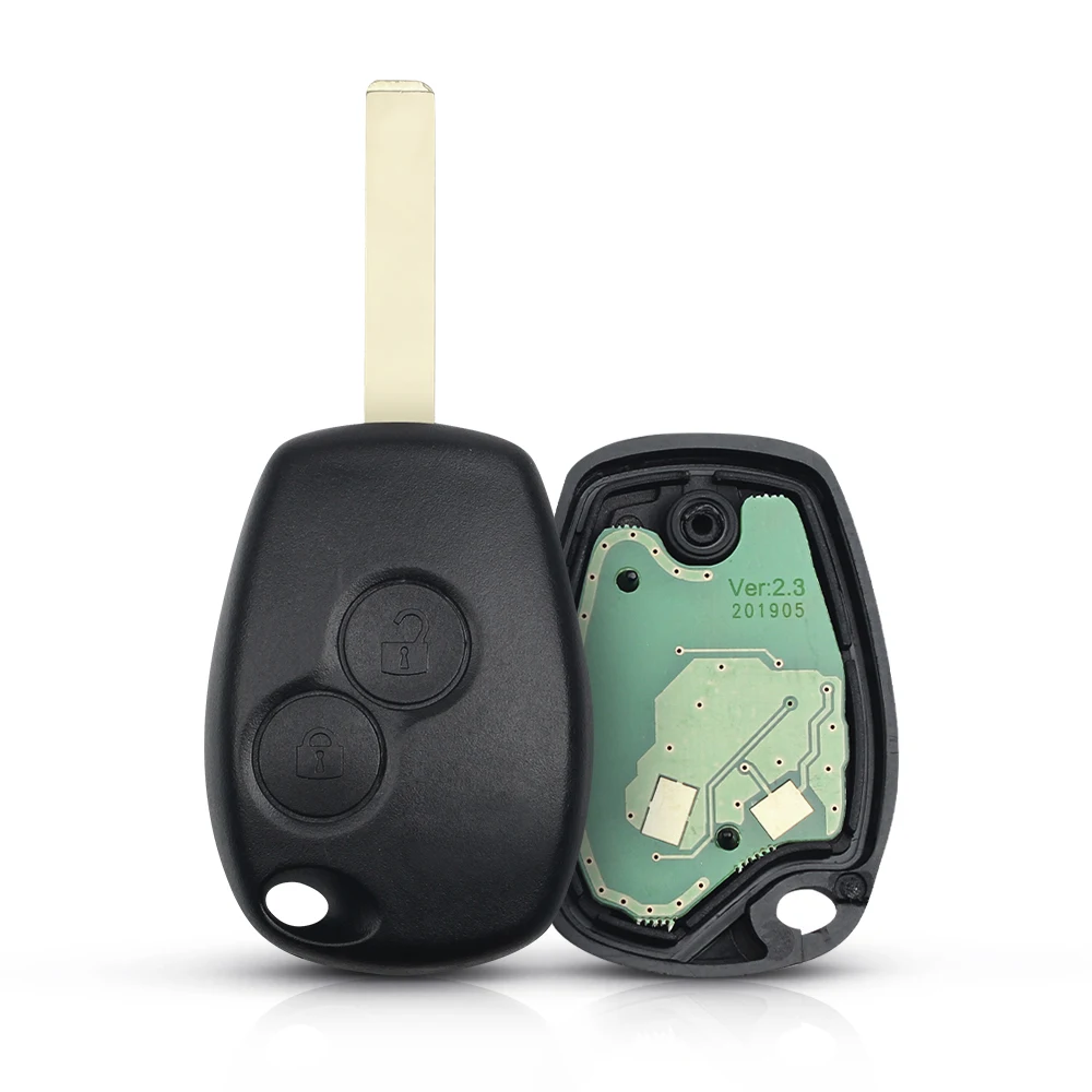 KEYYOU   Ű,   Modus Clio 3 Twingo DACIA Logan Sandero Kangoo PCF7947 PCF7946 Ĩ, 433MHz, 2 ư