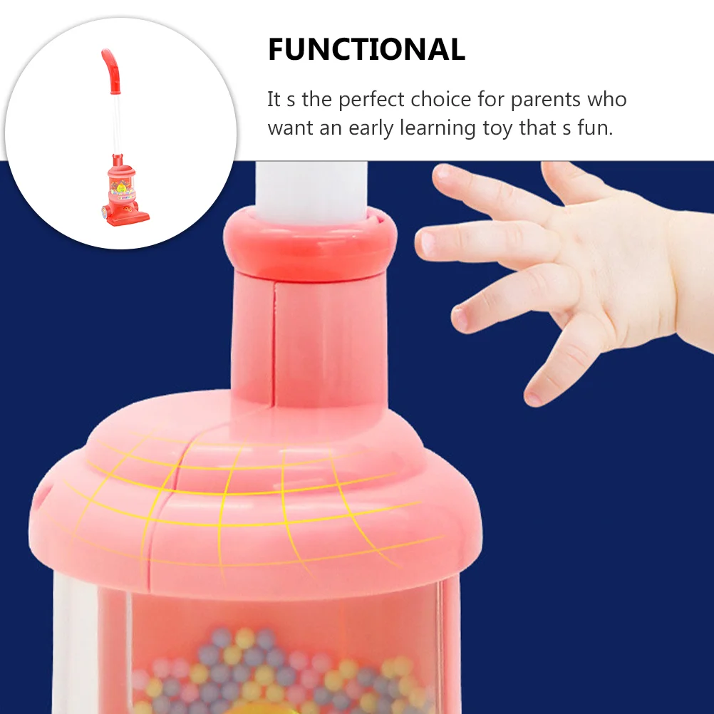 Model Simulation Vacuum Cleaner Baby Girl Toys House Cleaning Playset Plastic Miniature Home Appliance 5