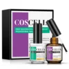COSCELIA Nail Primer and Dehydrator for Acrylic Nails No Burn Fast Air Dry Nail Prep Dehydrator and Strength Primer Set 8/15ml 2