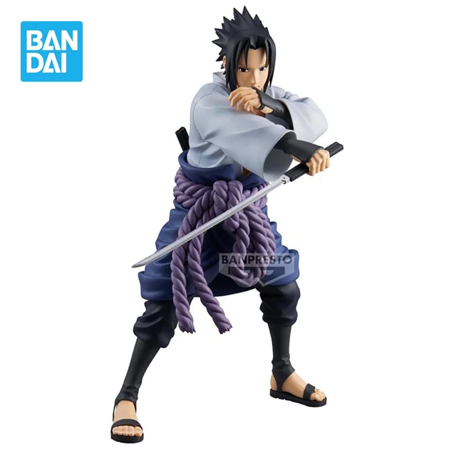 Banpresto NarAAShippuden Anime Figurines en PVC, Grandista Uchiha Sasuke, Figurines d'action, Jouets modèles à collectionner, Auckland, 240mm 1