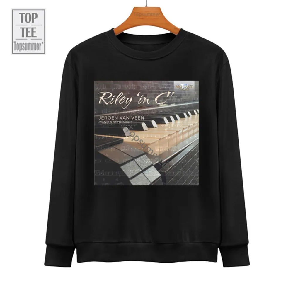 

Riley "In C" Album Sweatshirt Jeroen Van Veen Tour Hoodies Men Summer Fashion 100 Cotton Hoodie