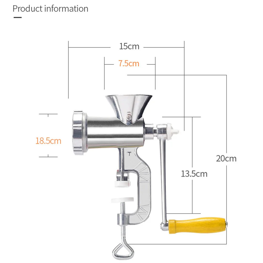 Manual Meat Grinder Hand Crank Meat Grinding Machine Sausage Stuffer Filler Household Pork Mincer Sausage Maker,meat grinder