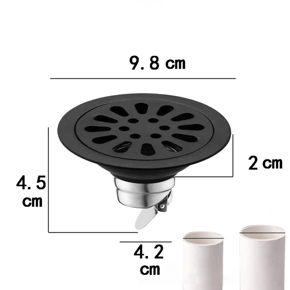 Stainless Steel Shower Floor Drain Backflow Preventer Image 9