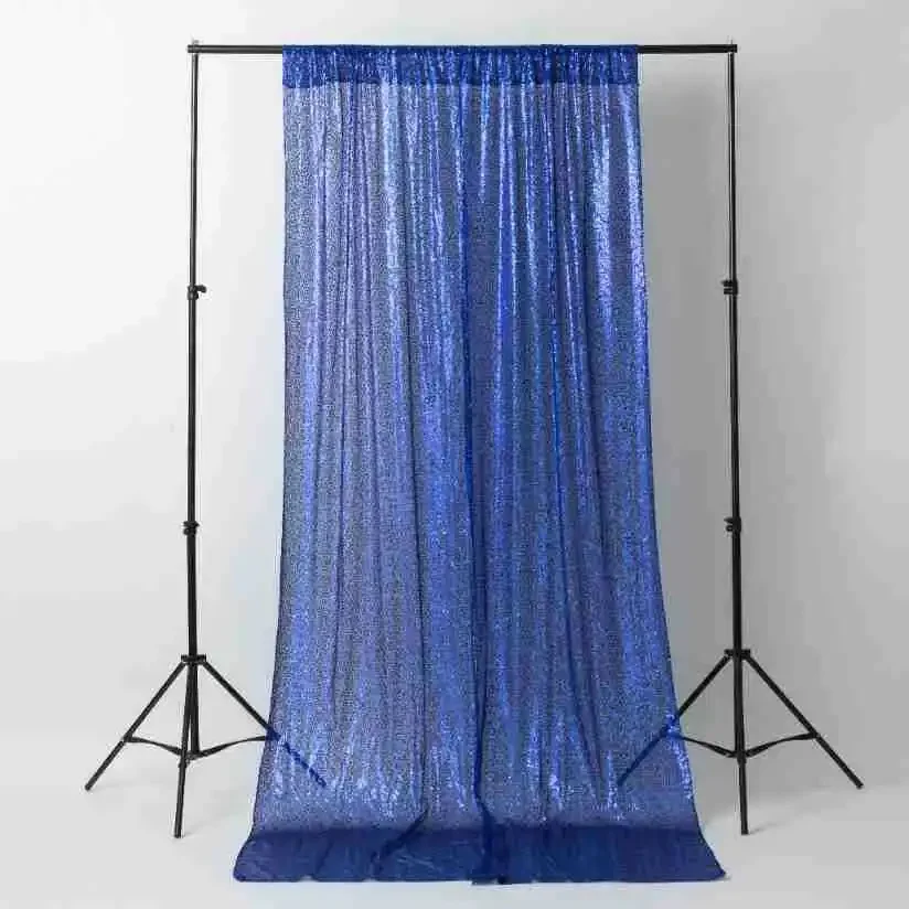 

Glitter Sequin Curtain Party Backdrops Wedding Photo Christmas Sequin Curtain Panels Party Studio Shooting Festive Event Decor