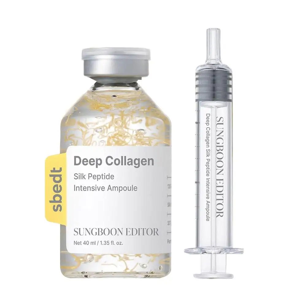 Siero Ampoule al Collagene Anti-Età, Rassodante, Idratante, Effetto Lifting, Leviga le Rughe Sottili, Set per la Cura della Pelle del Viso, Essenza Nutriente Quotidiana - immagine 2