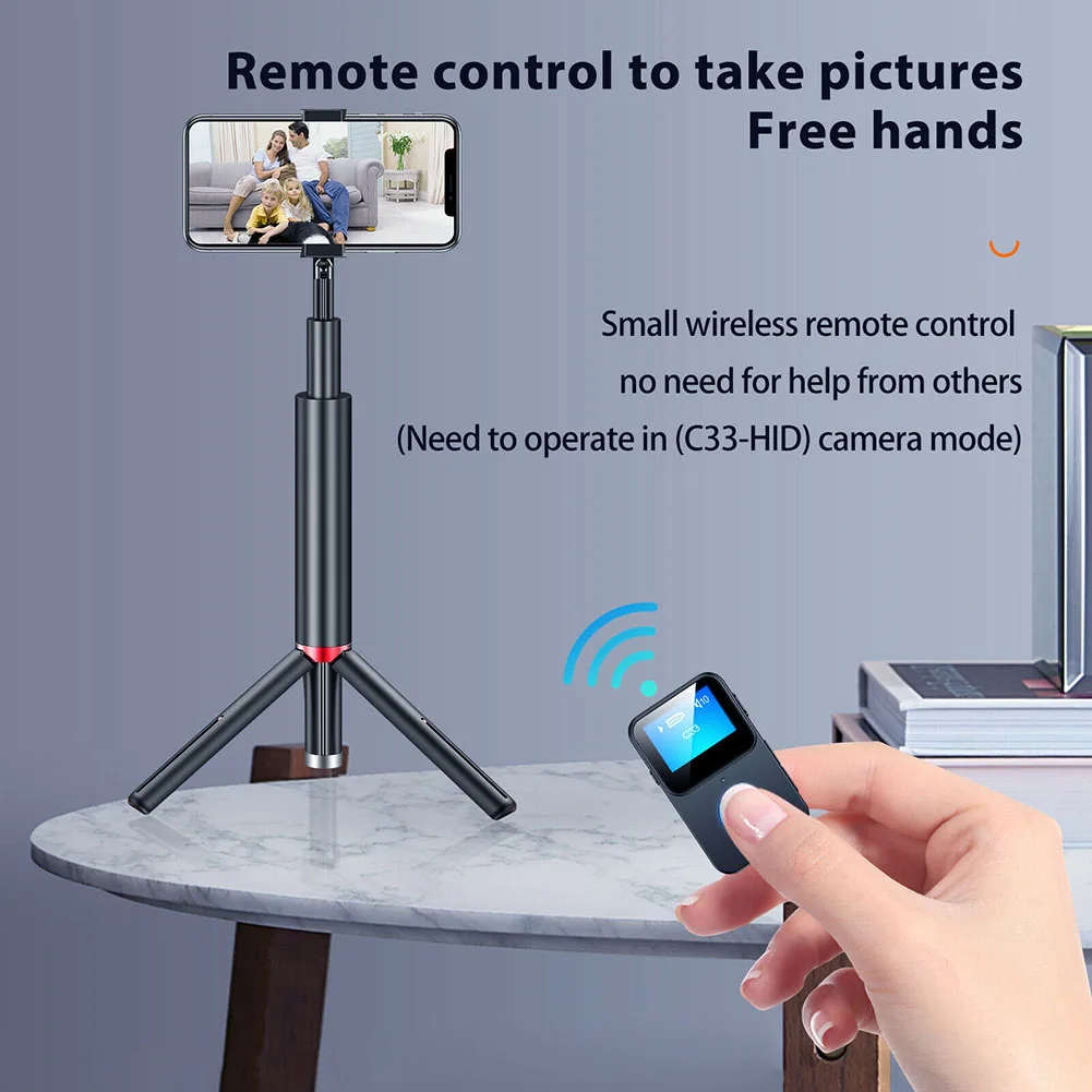 Bluetooth Audio Adapter Bluetooth MP3 Receiver Bluetooth Music Player C33 Wireless Bluetooth-compatible 5.0 Audio Receiver 3.5mm Aux Audio Music Adapter with Screen Display