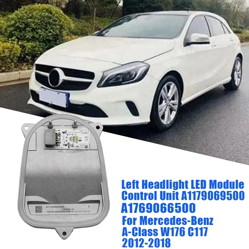 

Лампа головного света A1179069500 A1769066500 для Mercedes-Benz A-Class W176 CLA C117 2012-2018, 1 пара