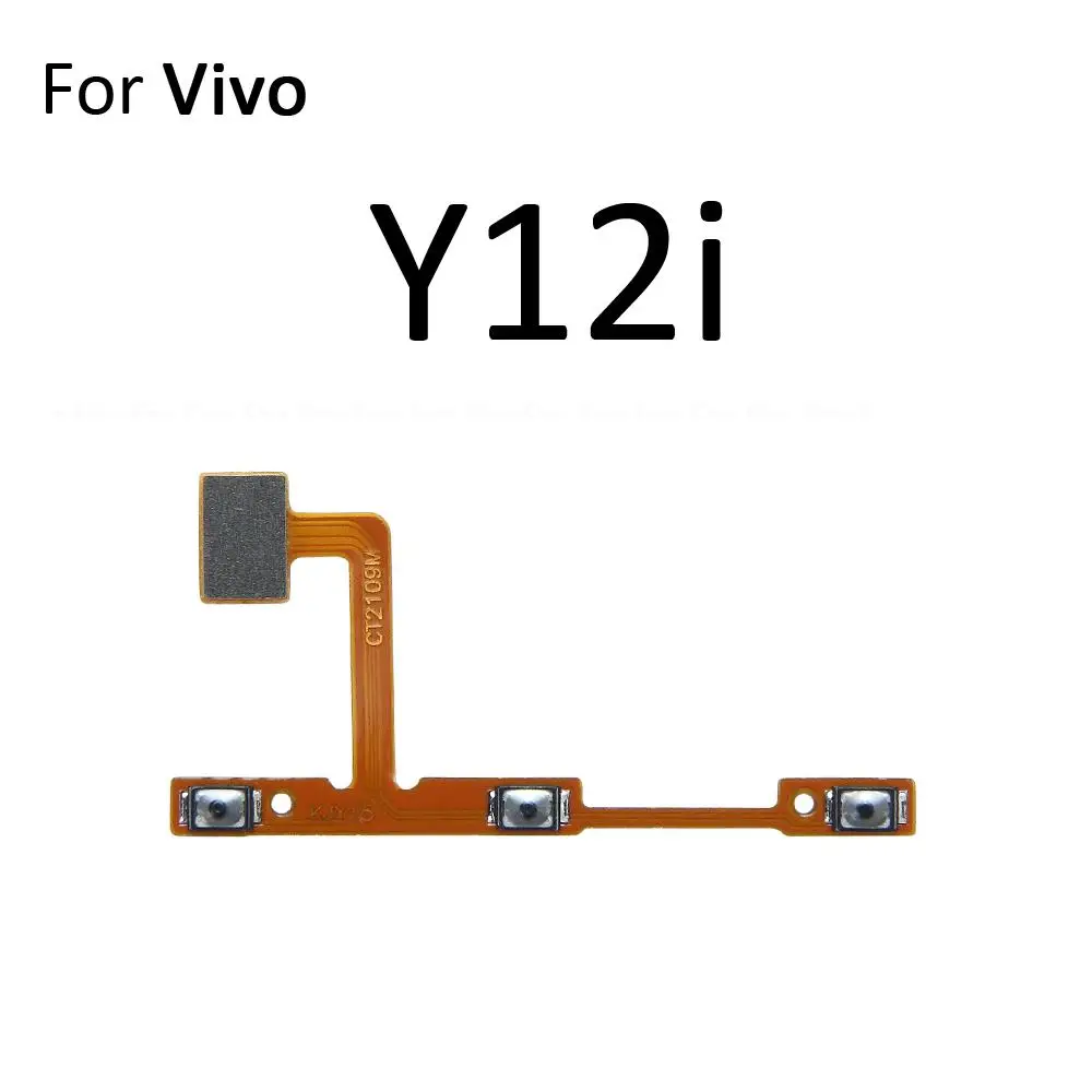 Power ON OFF Mute Switch Control Key Volume Button Flex Cable For Vivo Y19 Y17 Y15 Y12 Y12s Y12i Y12A Y11 2019 Y11s Repair Parts