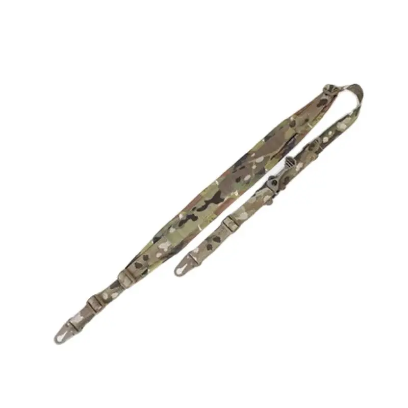

Outdoor Sports Dual Point Multi-Purpose Strap With Quick Adjustment Steel Eagle Beak Buckle Camouflage