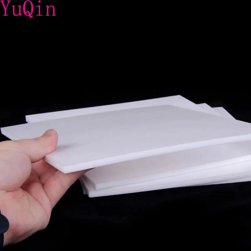 Thickness 0.3/1/3/5/8/10mm PTFE Sheet PTFE Plate Board Block Polytef Plate Anti-Corrosion