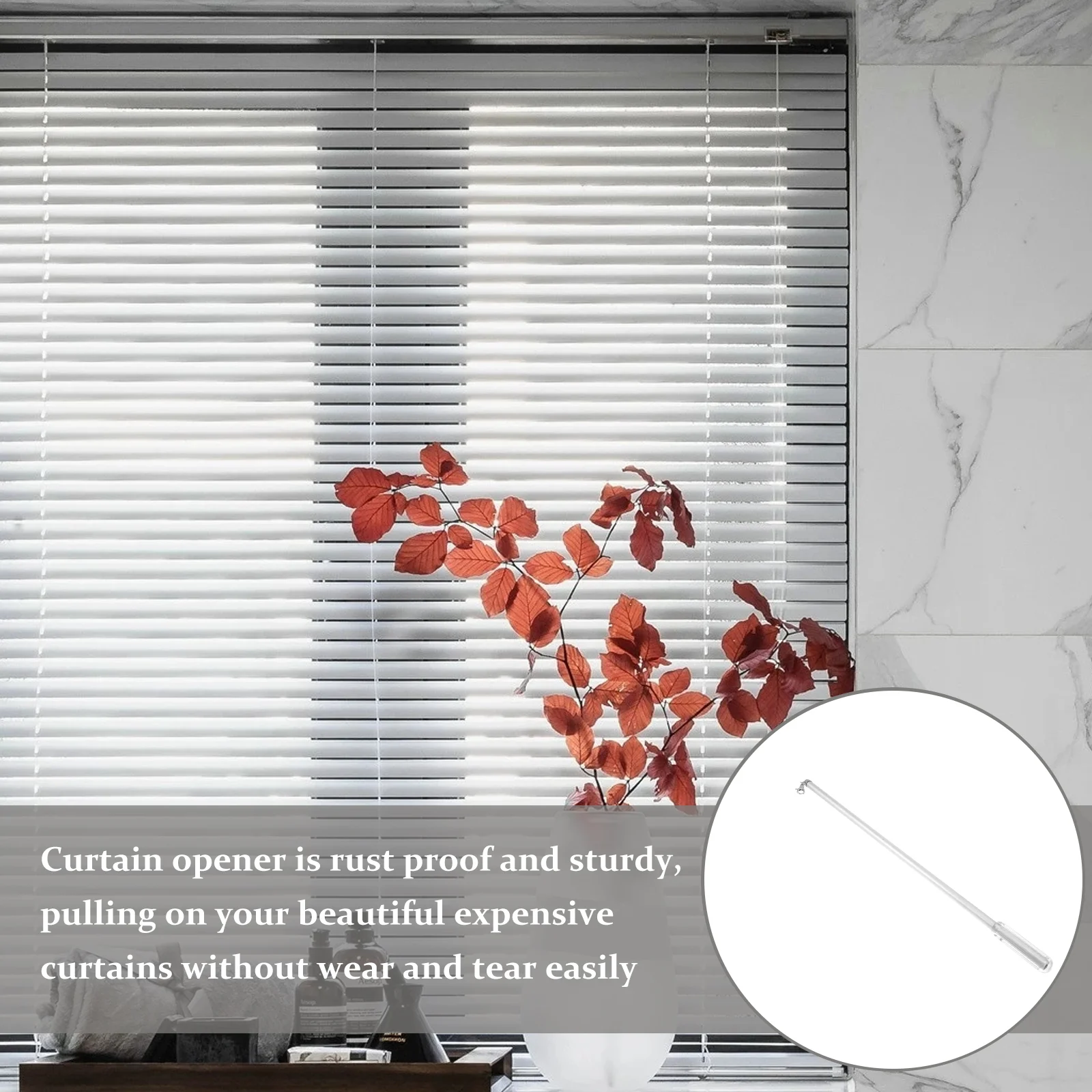 Curtain Wand Aluminum Alloy Curtain Pull Rod Curtain Rods For Windows For Windows For Windows Manual Window Black Curtains