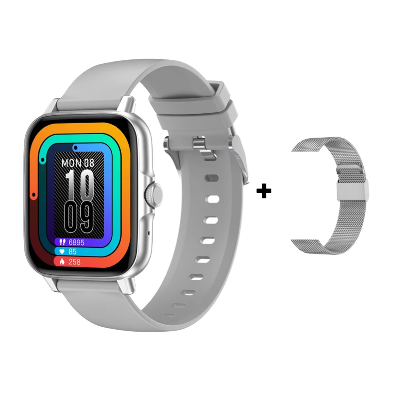 2022 New NFC Smart Watch Men Women 1.69 Inch HD Heart Rate Fitness Tracker Bluetooth Call GT50 GTS 2 Smartwatch For Android iOS 