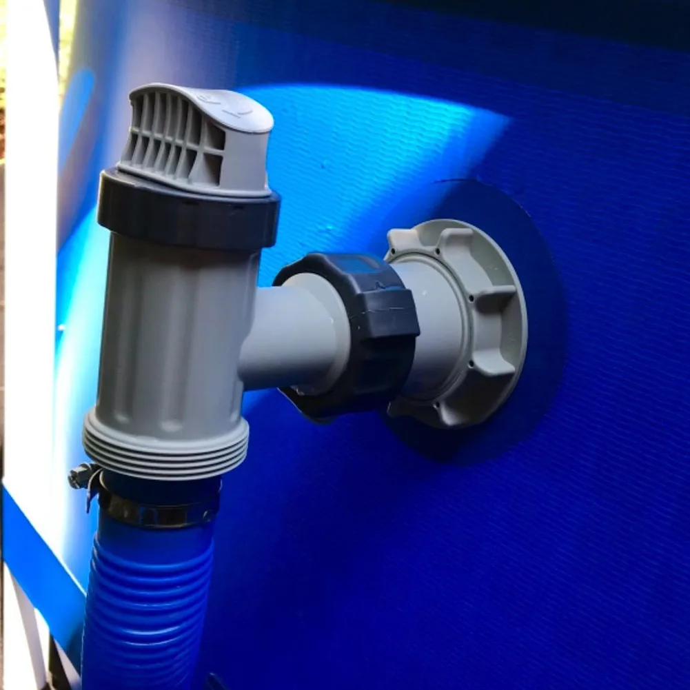 Replacement Parts Pool Kit For Intex Hose Fittings Improved Pool Inlet Durable.easy Installation Two Filter Connectors