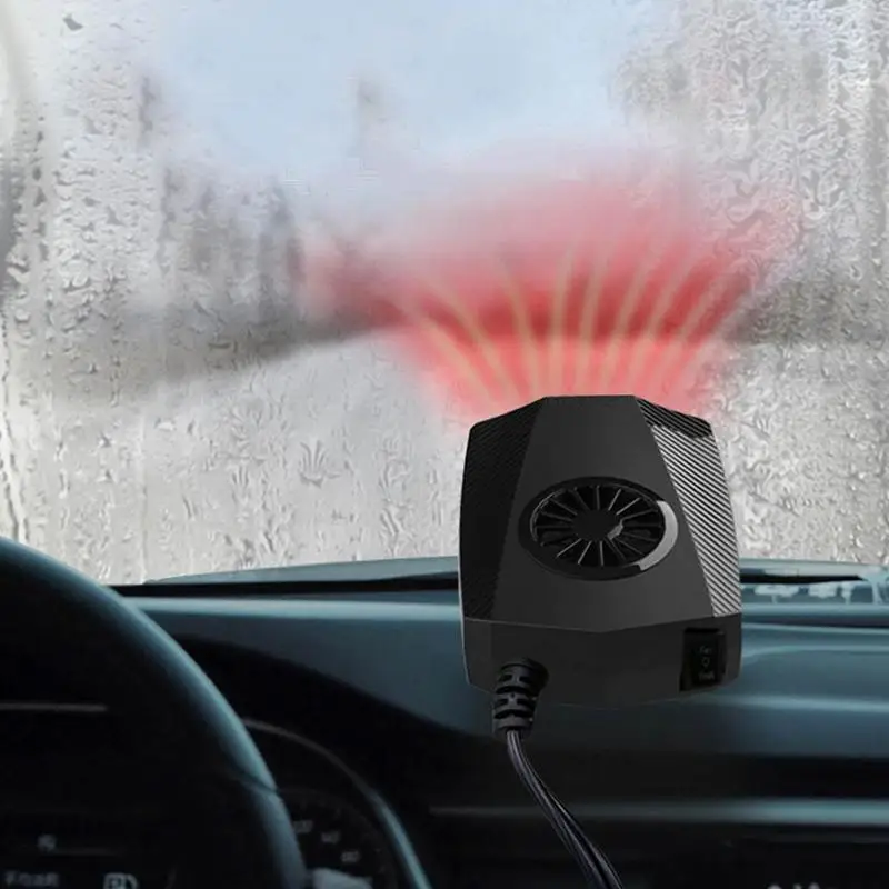 Heater Defogger for Car Windshield Heaters Portable Defroster Mini Fans  Heating USB 12 Volt