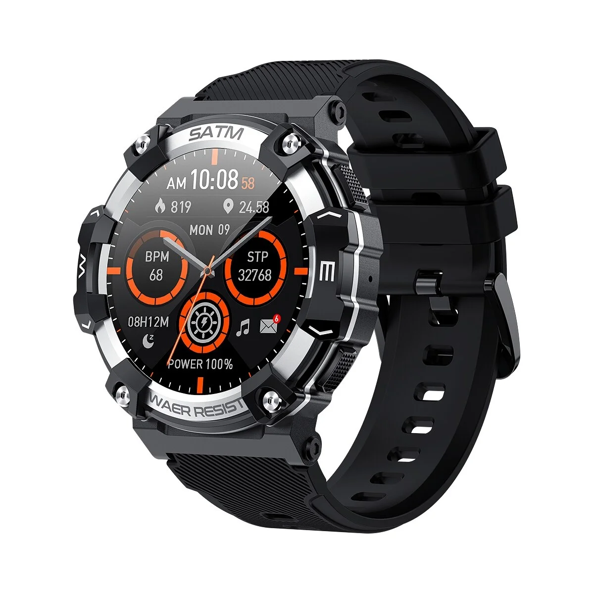 

New Outdoor Sport Smart Watch Men Bluetooth Call IP68 Waterproof Watches Blood Pressure Fitness Tracker Smartwatch Men Women