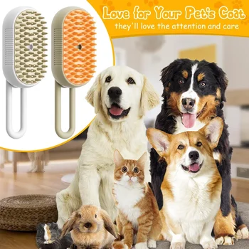 3-in-1 Pet Steam Brush 4