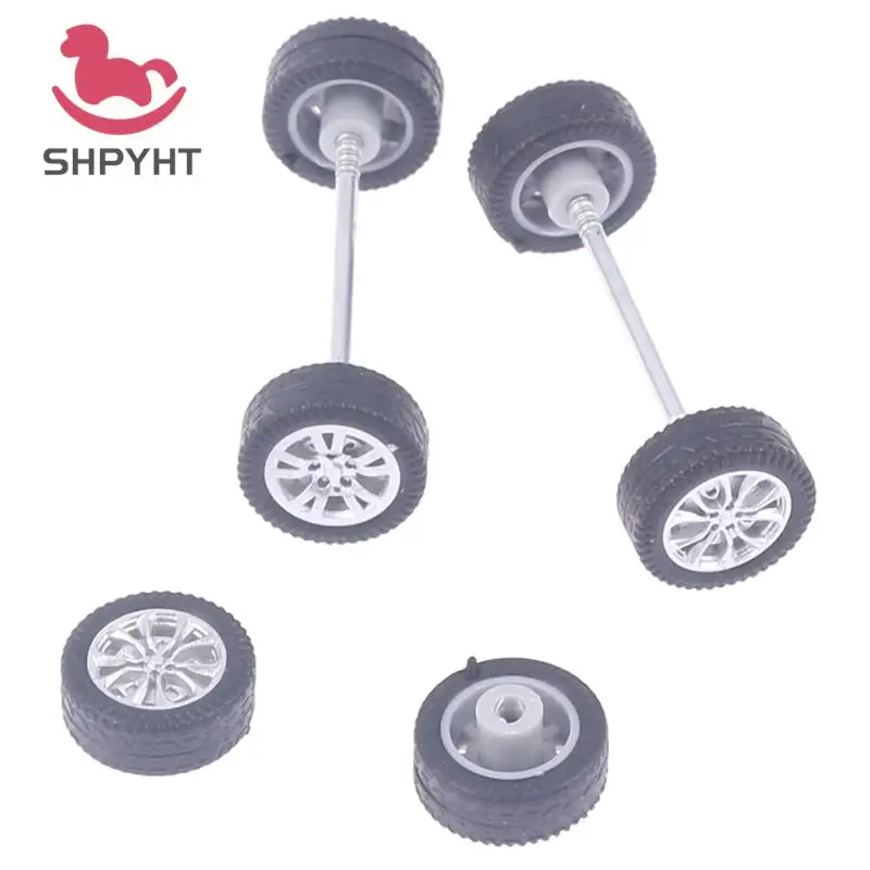 1/64 Wheels For Hotwheels with Rubber Tire Model Model Car Modified