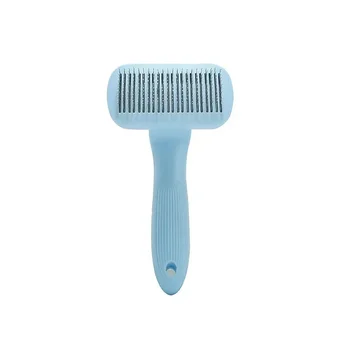 Dog Brush Self Cleaning Slicker Brush For Dogs Cats with Massage Particles Removes Loose Hair Pet Grooming Brush Pet Supplies 2