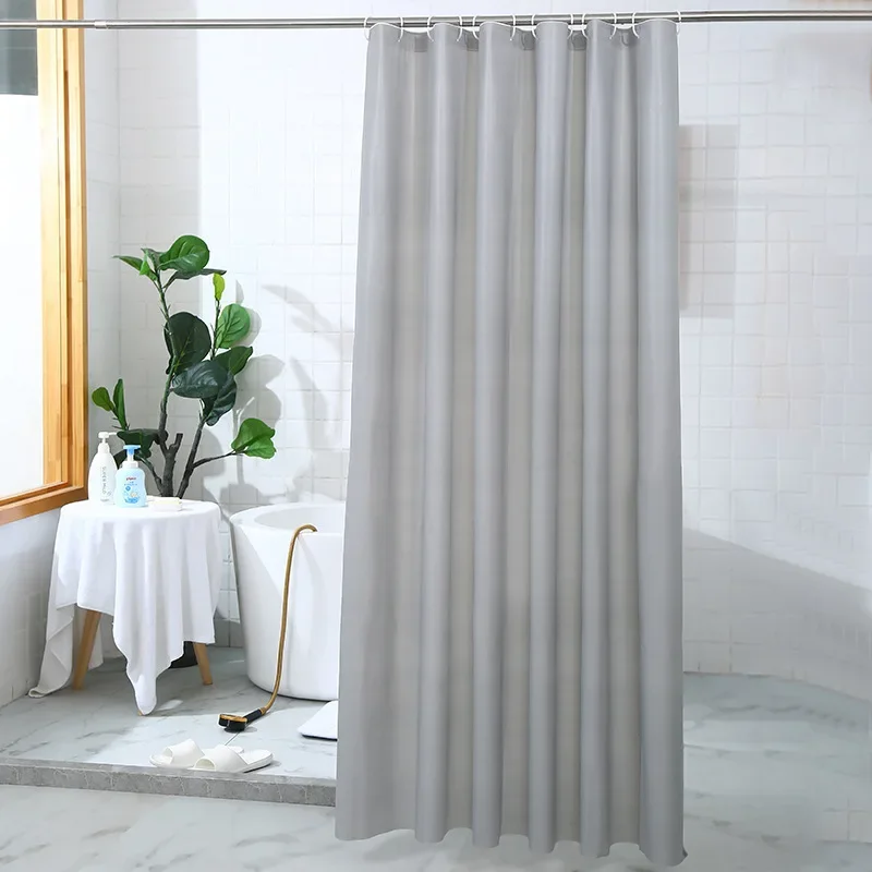 PEVA Bathroom Shower Curtain 180x180cm Waterproof Accessories
