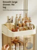 Light Luxury Cosmetic Organizer Multi-layer Dust-proof Transparent Storage Drawer Type Jewelry Makeup Plastic Box Organizer 4